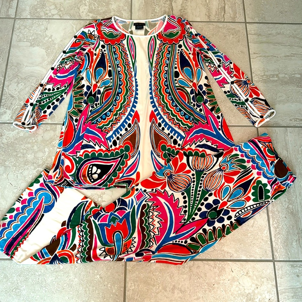 Eva Varro multi colored two piece set sz.L